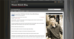 Desktop Screenshot of nizammalek.com